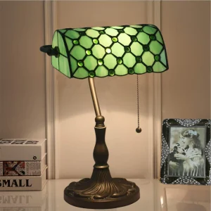 Lampe de Banquier Tiffany